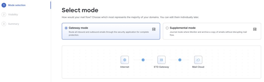 Initial Gateway Mode Setup